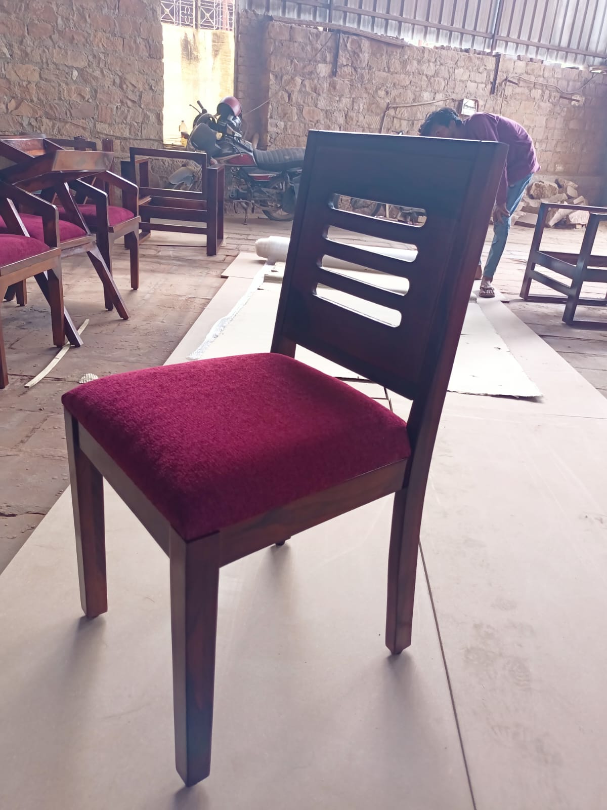 Metal Cane Restaurant Chairs